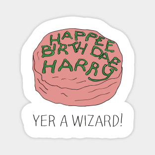 Yer A Wizard! Sticker